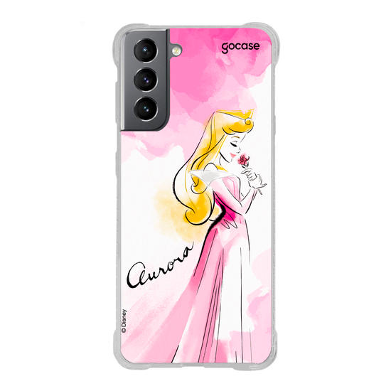 Capinha para celular  Princesas - Aurora e Aquarela