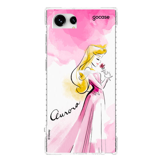 Capinha para celular  Princesas - Aurora e Aquarela