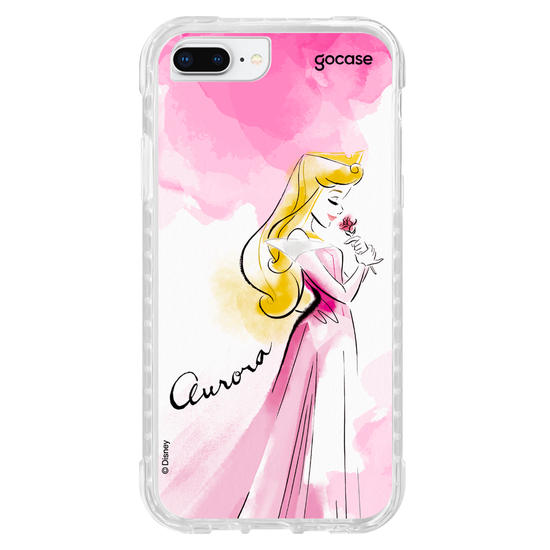 Capinha para celular  Princesas - Aurora e Aquarela