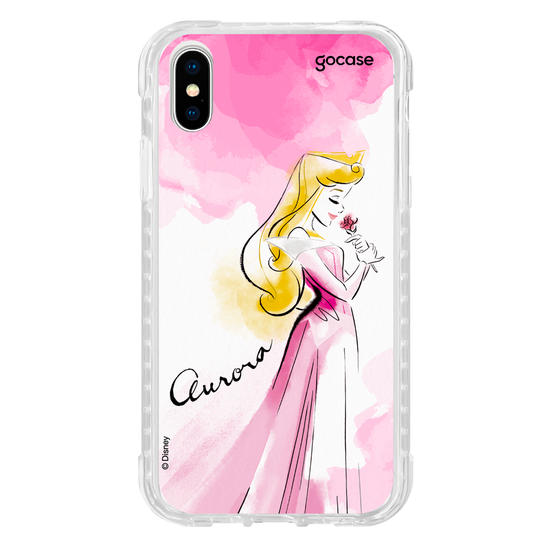 Capinha para celular  Princesas - Aurora e Aquarela