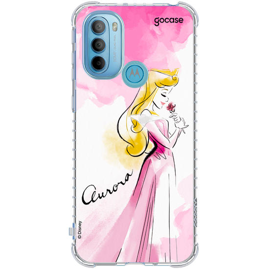 Capinha para celular  Princesas - Aurora e Aquarela