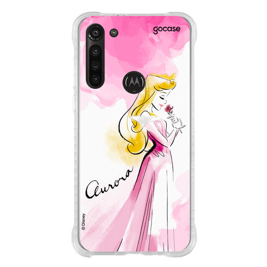 Capinha para celular  Princesas - Aurora e Aquarela