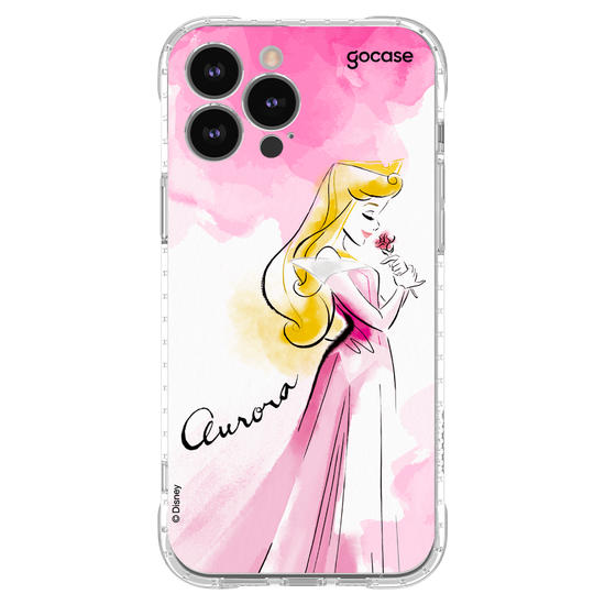 Capinha para celular  Princesas - Aurora e Aquarela