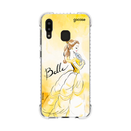 Capinha para celular  Princesas - Bela e Aquarela