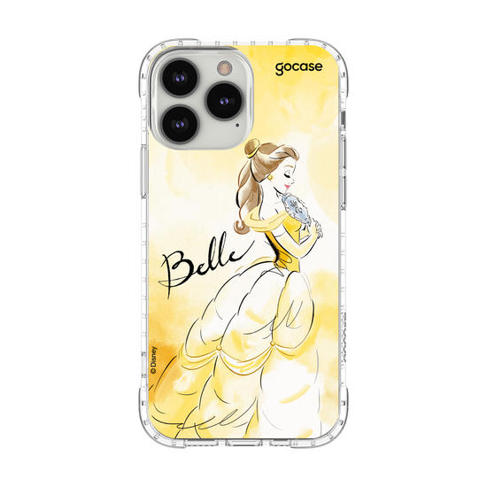 Capinha para celular  Princesas - Bela e Aquarela