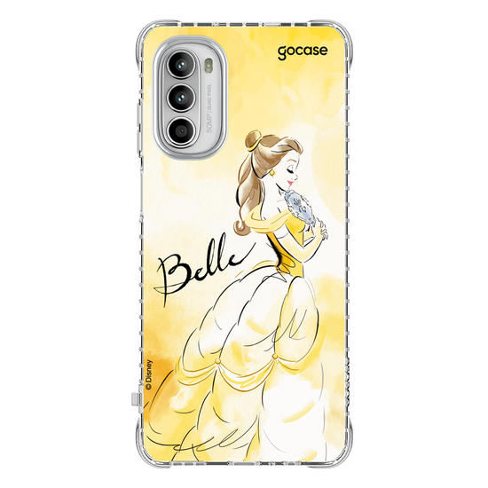 Capinha para celular  Princesas - Bela e Aquarela