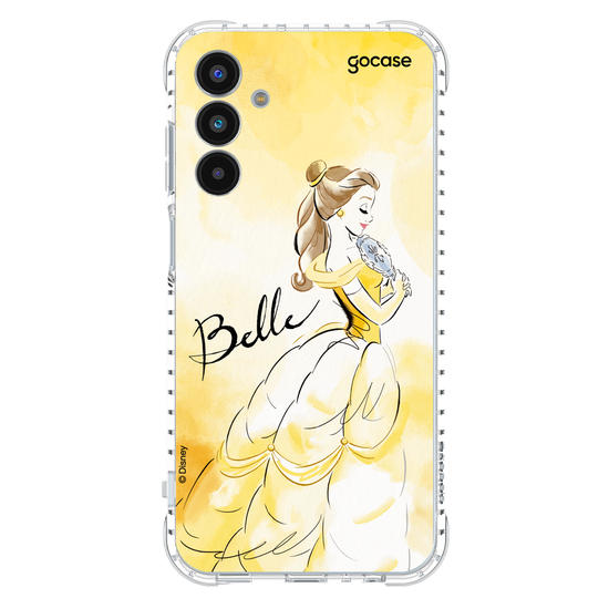 Capinha para celular  Princesas - Bela e Aquarela