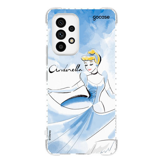 Capinha para celular  Princesas - Cinderela e Aquarela