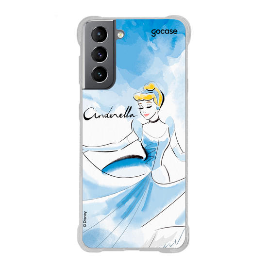 Capinha para celular  Princesas - Cinderela e Aquarela