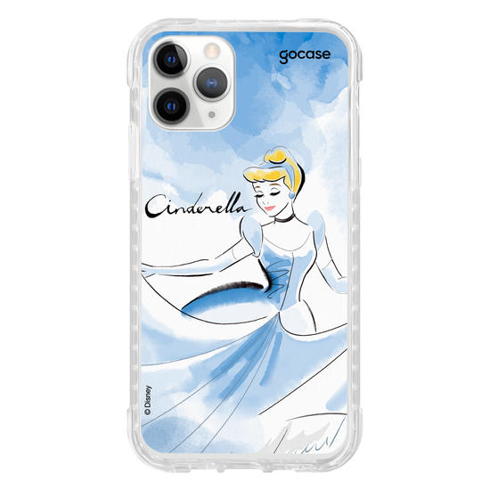 Capinha para celular  Princesas - Cinderela e Aquarela