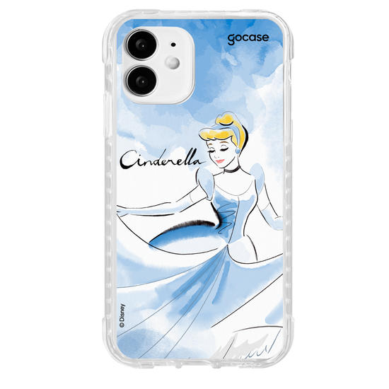 Capinha para celular  Princesas - Cinderela e Aquarela