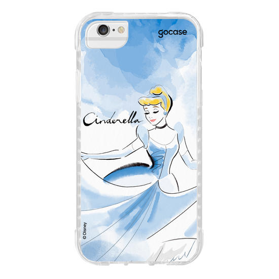 Capinha para celular  Princesas - Cinderela e Aquarela