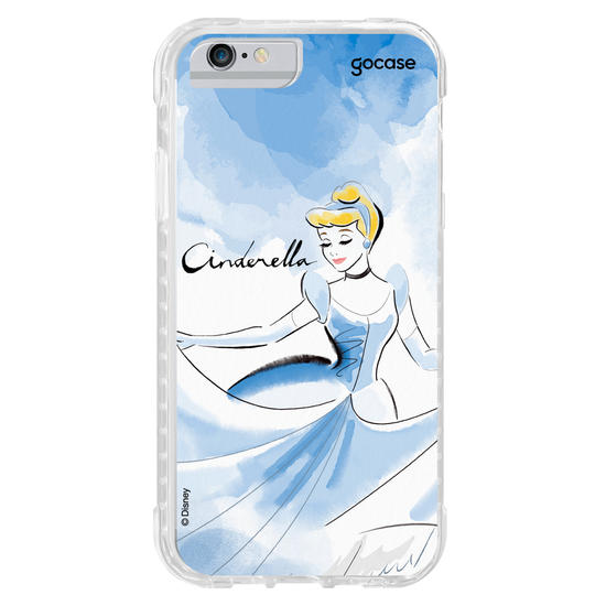 Capinha para celular  Princesas - Cinderela e Aquarela