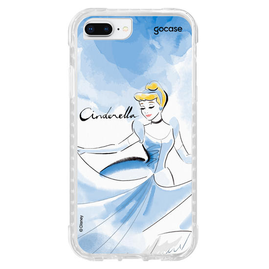 Capinha para celular  Princesas - Cinderela e Aquarela