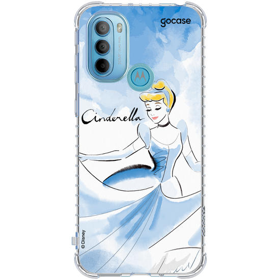 Capinha para celular  Princesas - Cinderela e Aquarela