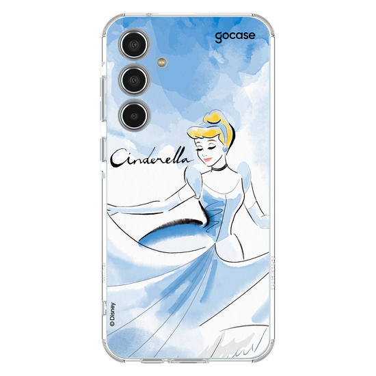 Capinha para celular  Princesas - Cinderela e Aquarela