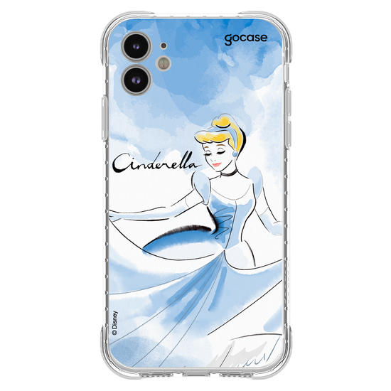 Capinha para celular  Princesas - Cinderela e Aquarela