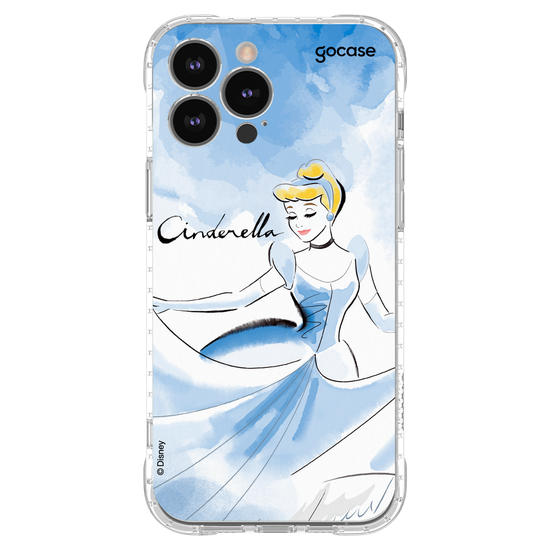 Capinha para celular  Princesas - Cinderela e Aquarela