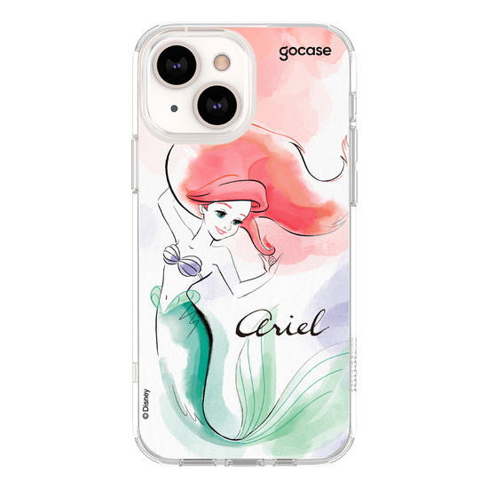 Capinha para celular  Princesas - Ariel e Aquarela