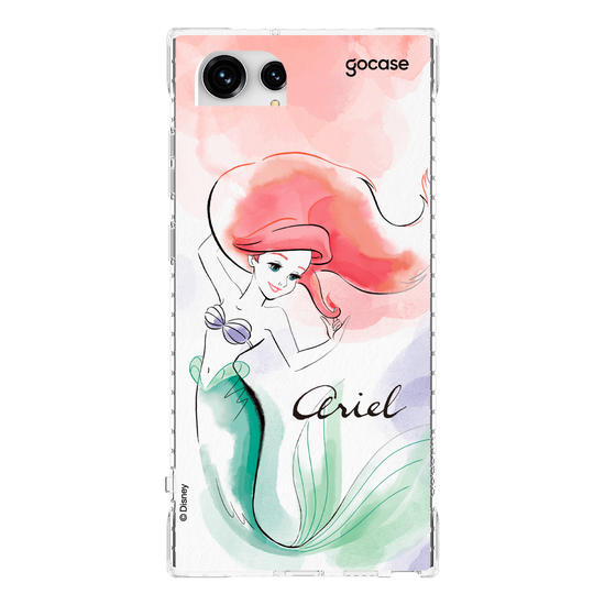 Capinha para celular  Princesas - Ariel e Aquarela