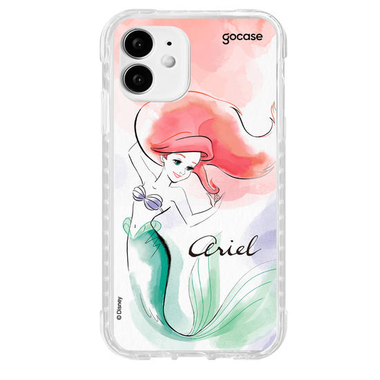 Capinha para celular  Princesas - Ariel e Aquarela