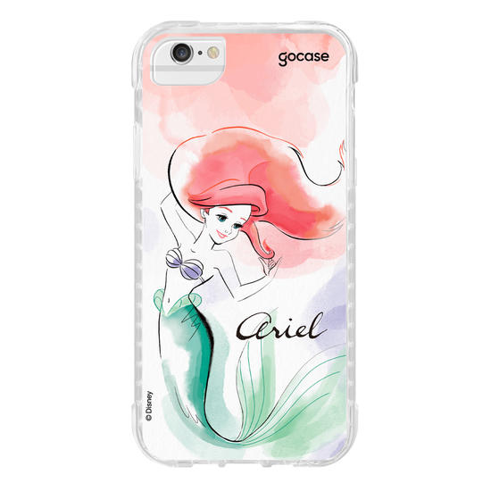 Capinha para celular  Princesas - Ariel e Aquarela