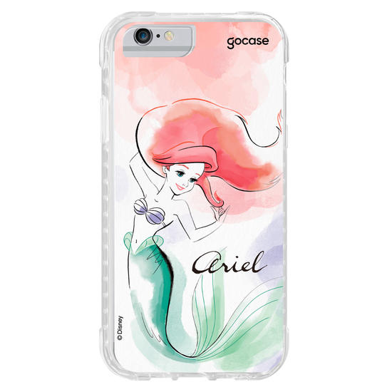 Capinha para celular  Princesas - Ariel e Aquarela