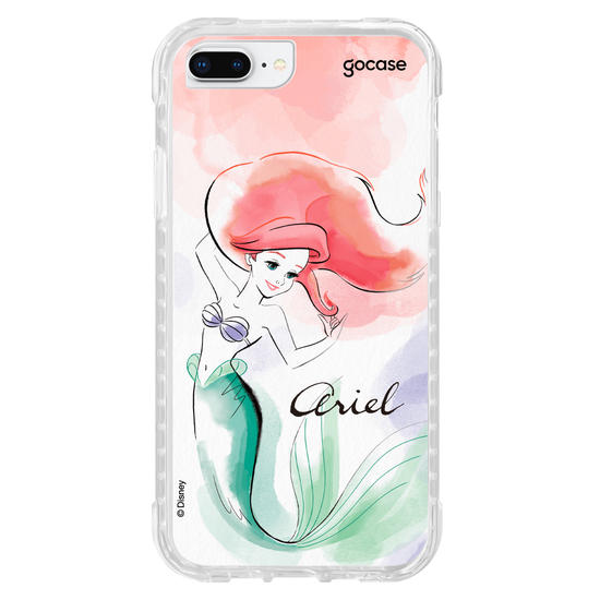 Capinha para celular  Princesas - Ariel e Aquarela