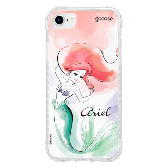 Capinha para celular  Princesas - Ariel e Aquarela