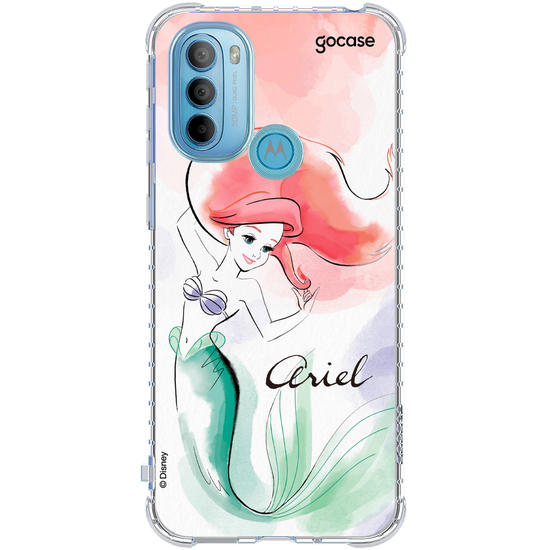 Capinha para celular  Princesas - Ariel e Aquarela