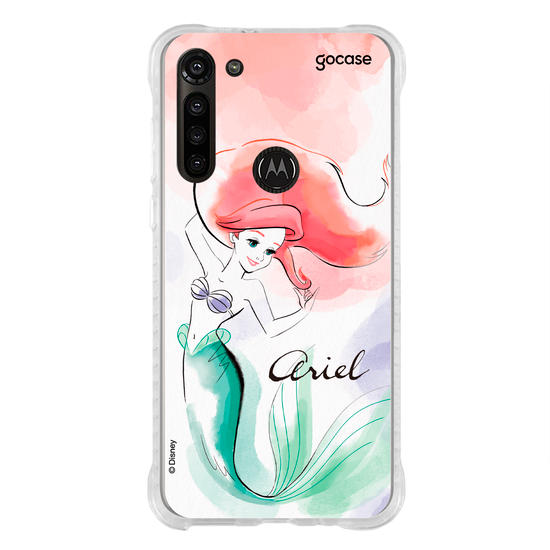 Capinha para celular  Princesas - Ariel e Aquarela