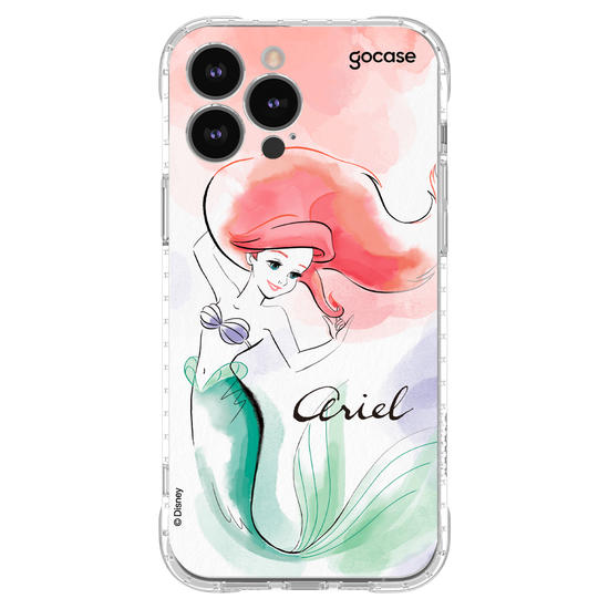 Capinha para celular  Princesas - Ariel e Aquarela