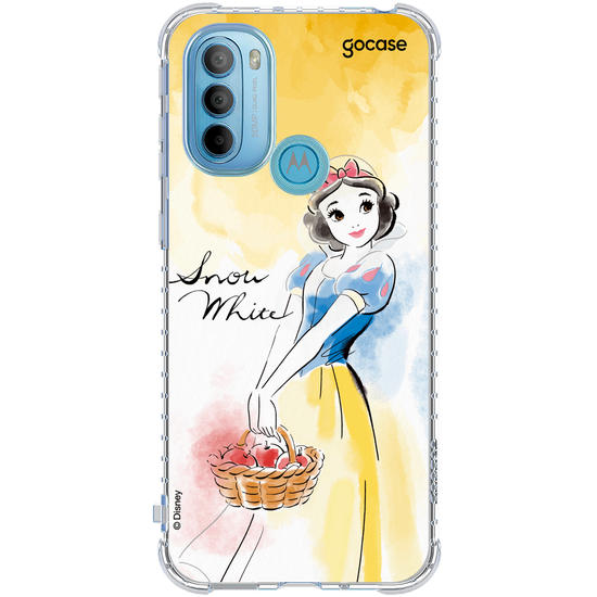 Capinha para celular  Princesas - Branca de Neve e Aquarela