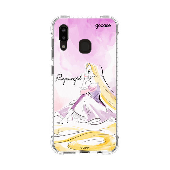Capinha para celular  Princesas - Rapunzel e Aquarela