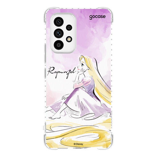 Capinha para celular  Princesas - Rapunzel e Aquarela