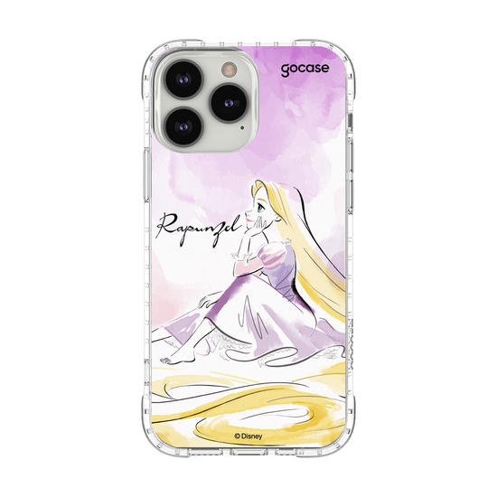 Capinha para celular  Princesas - Rapunzel e Aquarela