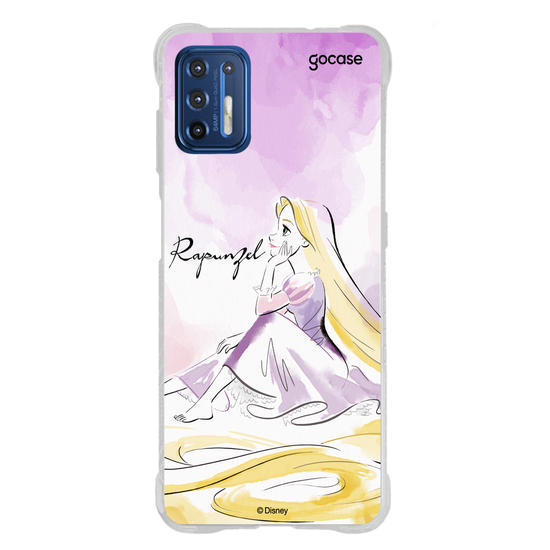 Capinha para celular  Princesas - Rapunzel e Aquarela