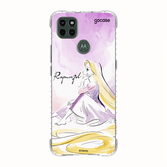 Capinha para celular  Princesas - Rapunzel e Aquarela