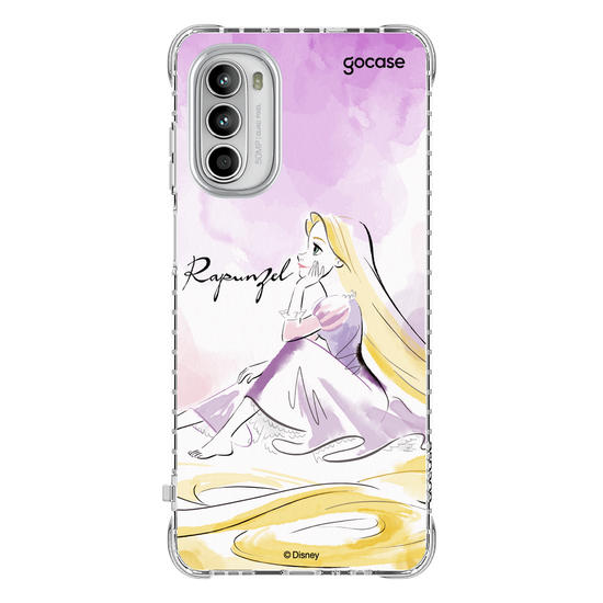 Capinha para celular  Princesas - Rapunzel e Aquarela