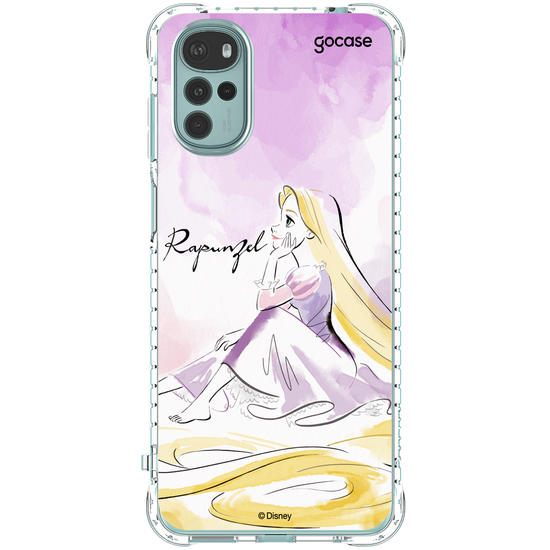 Capinha para celular  Princesas - Rapunzel e Aquarela