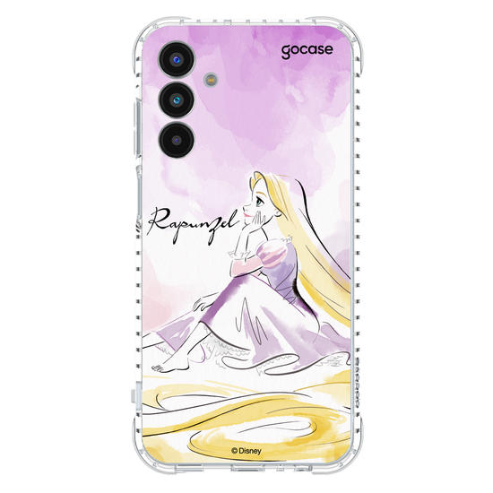 Capinha para celular  Princesas - Rapunzel e Aquarela