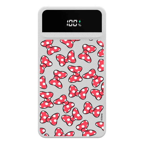 Carregador Portátil Turbo 10000mah - Minnie Pretty Bows