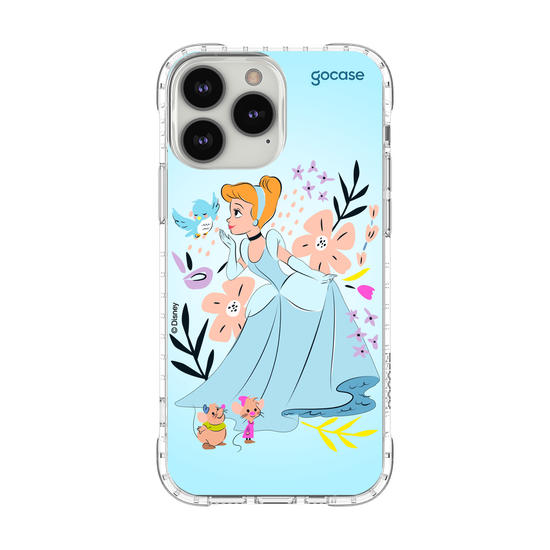 Capinha para celular  Cinderela - Lindas Flores