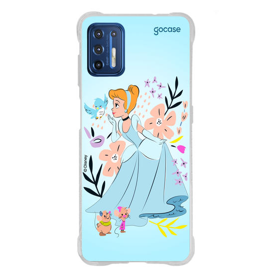 Capinha para celular  Cinderela - Lindas Flores