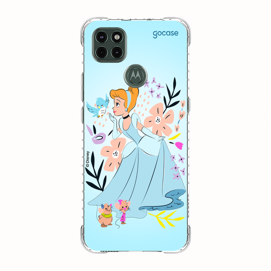 Capinha para celular  Cinderela - Lindas Flores