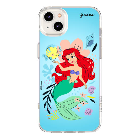 Capinha para celular  Ariel - Lindas Flores