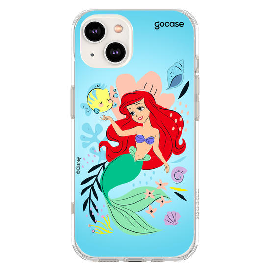 Capinha para celular  Ariel - Lindas Flores