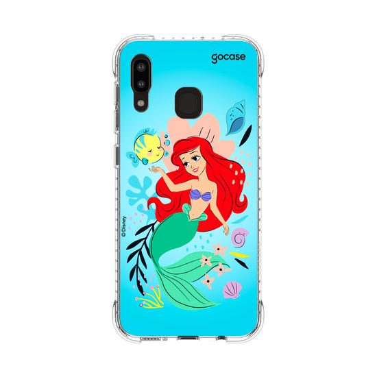Capinha para celular  Ariel - Lindas Flores