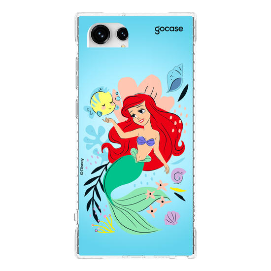 Capinha para celular  Ariel - Lindas Flores