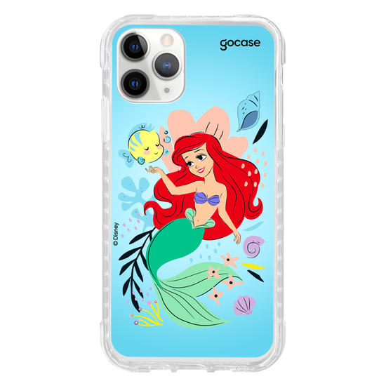 Capinha para celular  Ariel - Lindas Flores
